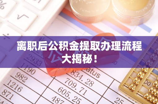 湖南离职后公积金提取办理流程大揭秘！